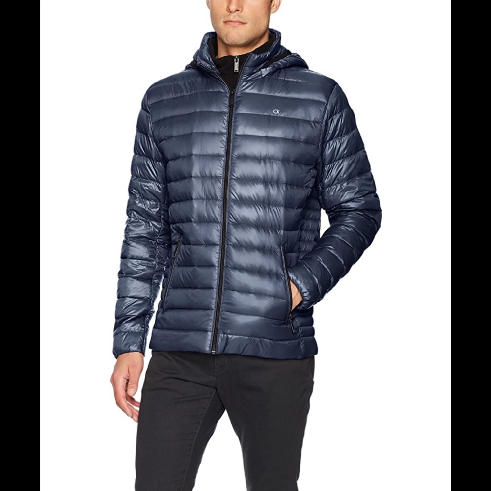 ⚡️SALE⚡️Calvin Klein Hooded packable Down Jacket